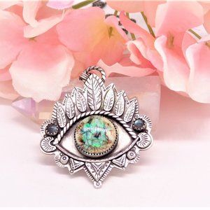 Monarch Opal Eye Of Protection Necklace